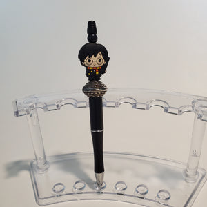 Decorative Sassy Beaded Pen(Blacks)
