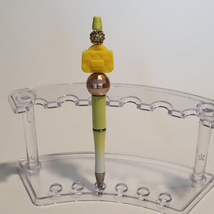 Decorative Sassy Beaded Pen(Yellows)
