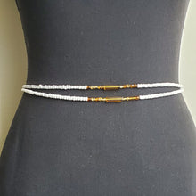 Load image into Gallery viewer, &quot;White Gold&quot; Waistbeads
