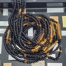 Load image into Gallery viewer, &quot;Black Gold&quot; Waistbeads
