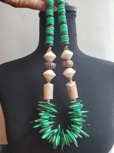 "The Wilderness" Coconut Chip Necklace