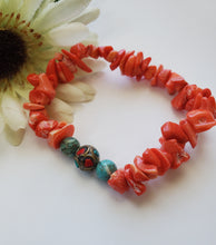 Load image into Gallery viewer, African Coral Bracelets BB

