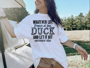 Whatever Life Throws..Unisex T-Shirt