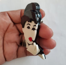 Load image into Gallery viewer, Vintage Audrey.. Brooch
