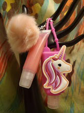 Load image into Gallery viewer, Hand Sanitizer &amp; Lipgloss Keychain Sets - A BeaYOUtiful You
