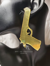 Load image into Gallery viewer, Acrylic Gun Earrings - A BeaYOUtiful You
