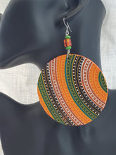 Load image into Gallery viewer, African Print Earrings Style#17 - A BeaYOUtiful You
