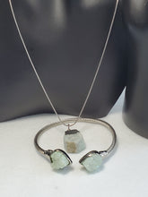 Load image into Gallery viewer, 2pc Natural Stone Bracelet&amp;Necklace Set - A BeaYOUtiful You
