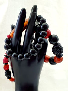 Beaded Bracelet Set Style#60 - A BeaYOUtiful You