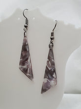 Load image into Gallery viewer, Acrylic Abstract Dangle Earrings - A BeaYOUtiful You
