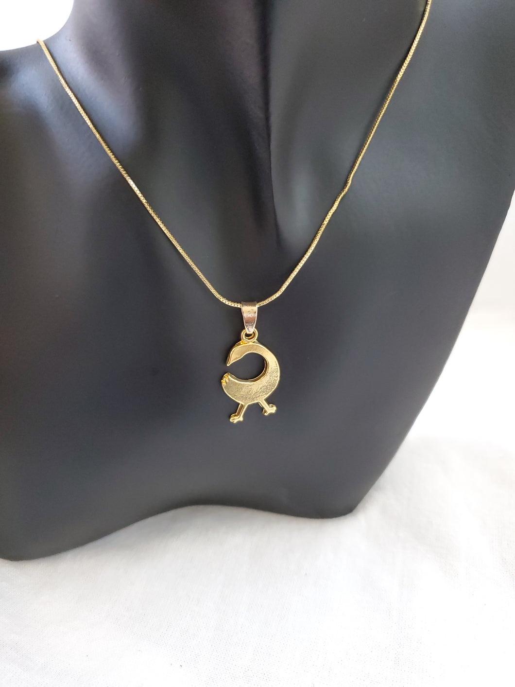 Sankofa Bird 14k Gold- Filled Necklace