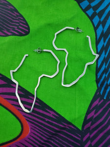 Stainless Steel African Ankh Earrings