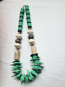 "The Wilderness" Coconut Chip Necklace