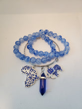 Load image into Gallery viewer, Blues Bangle &amp; Bracelet Set
