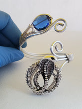 Load image into Gallery viewer, Snake Charmer Cuff Bracelet
