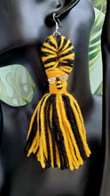 Load image into Gallery viewer, The Beehive Tassel Earrings
