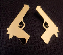 Load image into Gallery viewer, Acrylic Gun Earrings - A BeaYOUtiful You
